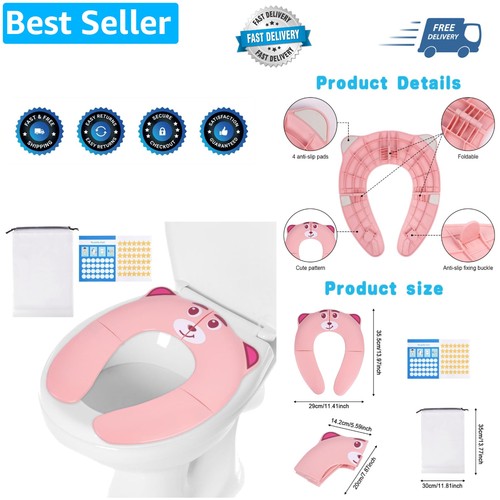 Folding travel toilet - folding,