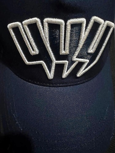 Yelir cap navy white - cap, navy&white