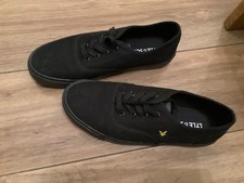 Lyle And Scott Mens Canvas Shoes Size 10