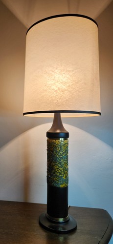 Mcm pottery lamp - lamp, fat