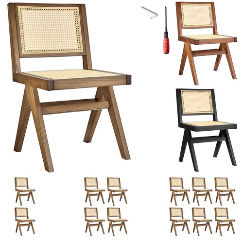 Dining chair set 6 mid - set,