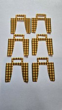 LEGO Cloth Curtains x6 from VW Camper Set 10220 - Part 97122