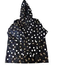 Radley Scatter Spot Pac a Mac Jacket Black Size Extra Large