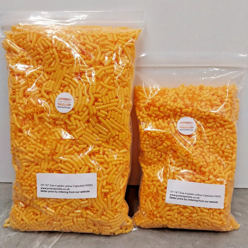 Gelatine capsules size - gelatine,