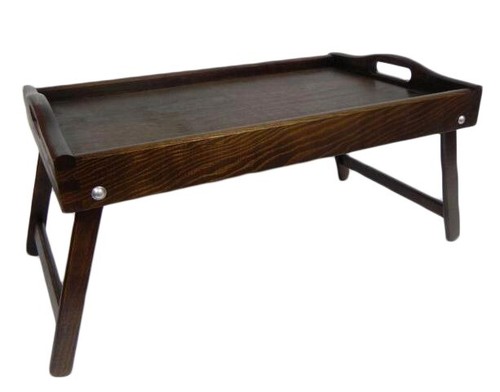 Wooden lap tray breakfast - tray, in