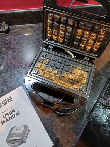 Yashe waffle maker 750w - yashe,