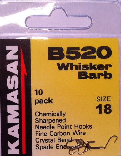 Kamasan b520 whisker - b520, barb