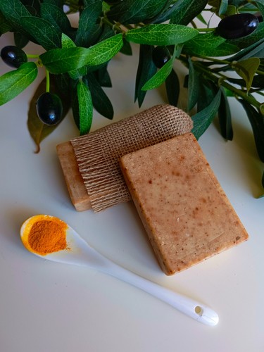 Bars natural turmeric pure - bars, &