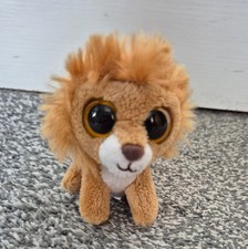 TY Beanie Boo King the Lion Keyring / Bag clip VGC