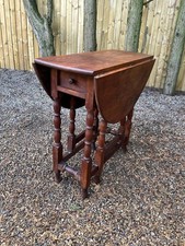 Antique vintage turned - , oak