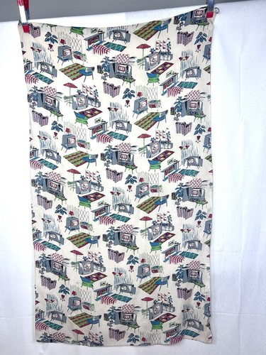 Retro mid century printed - mid-century,