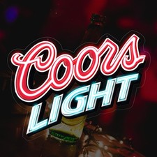 Coors light led neon sign - neon,