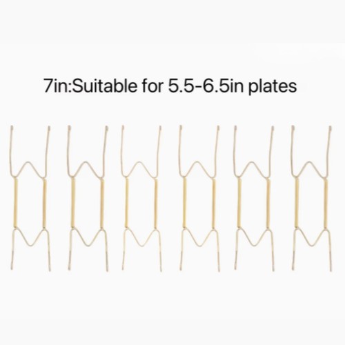 Wire plate hanger - white, wall