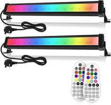 Linke LED Light Bar 25W RGB Disco Lights Wall Washer Light with Remote Control 