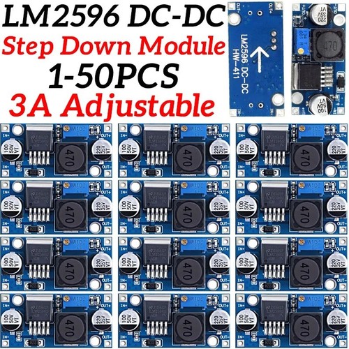 Lm2596s buck converter - dc,