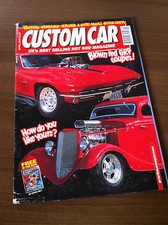 Custom Car Magazine April 2004 Chevy Apache Fleetside, 67 Corvette, Corner Coupe