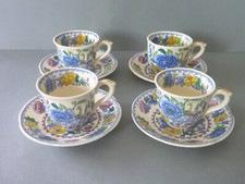 Masons Regency - 4 Coffee Cups & Saucers