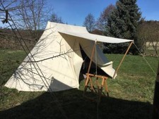 4x6m medieval tent Saxony tent