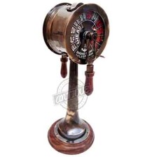 Brass telegraph vintage engine - brass,