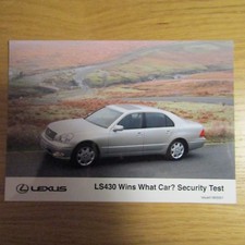 LEXUS LS 430 LS430 4.3 V8 7" x