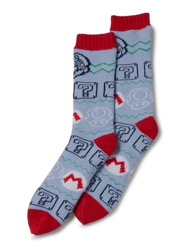 Super mario socks sweater - super,