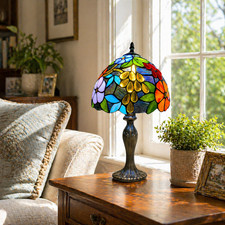 Tiffany flower style - style, table