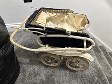 1950/60 Silver Cross Wilsonette Doll Pram. Needs Some Restoration See Photos