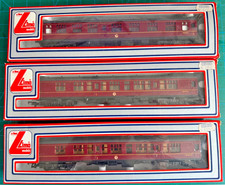 Lima OO Gauge coaches x3 in