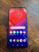 Motorola Moto Z4 4G 4GB RAM *128GB* Fingerprint** SCREEN BURN** SEE Pic Unlocked