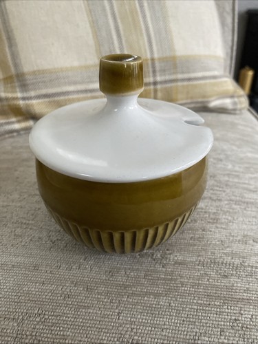 Retro langley pottery lidded - retro,