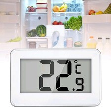 Digital LCD Fridge Battery Operated Freezer Waterproof Thermometer Hanging Hook