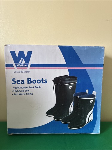 Wetline sea boots short black - wetline,