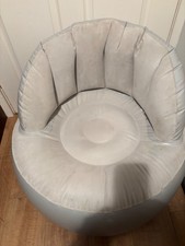 Grey Inflatable Chair  - good