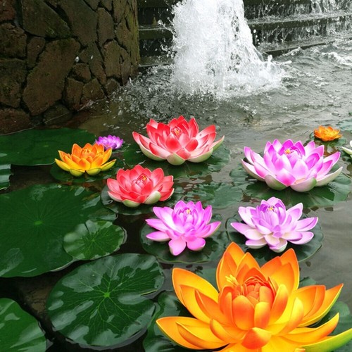 Artificial lotus water lily - artificial,