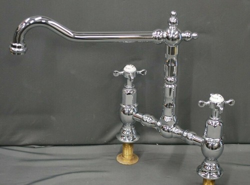 Chrome mixer taps - chrome, ideal