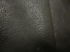 Very dark grey pigskin - grey, leather