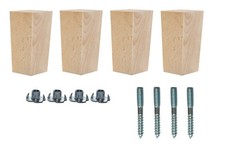 Wooden Furniture Square 4''