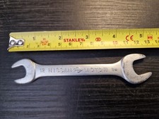 NISSAN MOTOR METRIC 12-14MM OPEN END SPANNER 