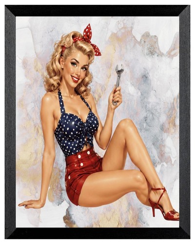 American pin girl - 50's,