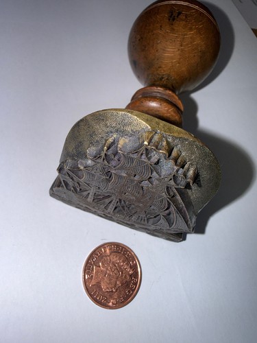 Antique desk large wax seal - large,