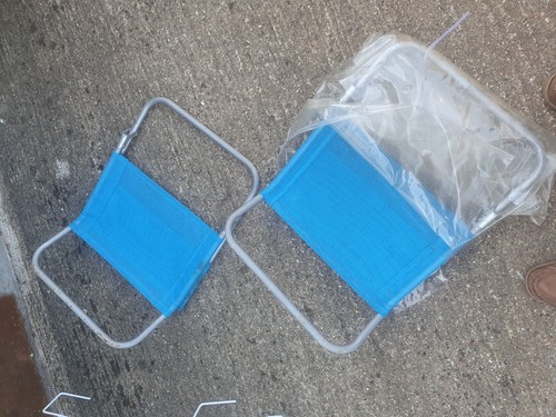 Low folding beach chairs - beach,