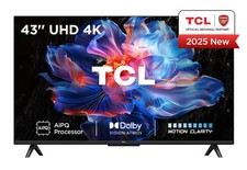 TCL 43" Smart TV, 43V6CUK, 4K