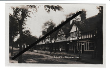 PHOTO POSTCARD - THE GREEN, BOURNVILLE - BIRMINGHAM