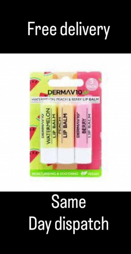 Derma v10 lip balm multipack - v10,