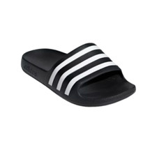 Adidas Adilette Aqua Black Kids Sliders Slides Flip Flops Sandals Slippers