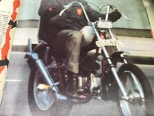 FANTIC CHOPPER 50 cc MOTORCYCLE MAGAZINE ARTICLE