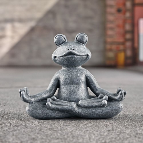 Frog garden statue resin - frog,
