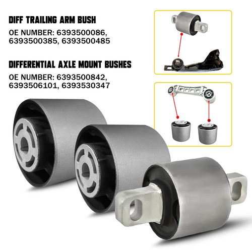 Rear diff trailing - rear, bush