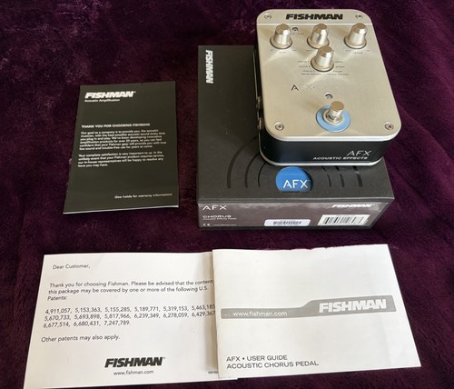 Fishman afx chorus tremolo - fishman,