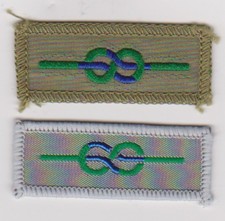 UK Boy Scouts 2 CHIEF SCOUT'S COMMENDATION for MERITORIOUS CONDUCT knot badges
